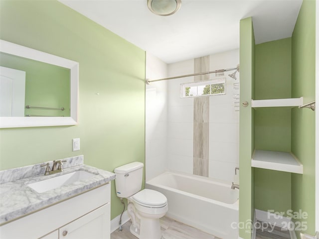 3355 Thickety Rd, Clyde, NC 28721 - bathroom with vanity and tub / shower combination