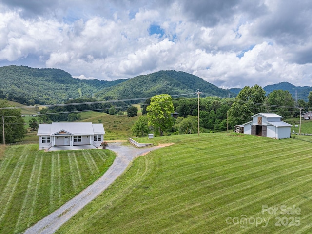 3355 Thickety Rd, Clyde, NC 28721 - view of mountain backdrop