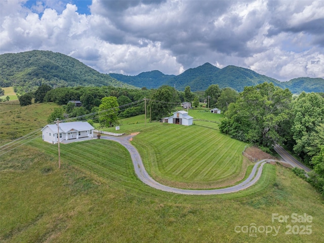 3355 Thickety Rd, Clyde, NC 28721 - view of mountain backdrop featuring rural landscape