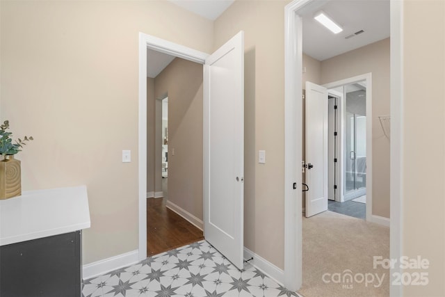 8680 Sherrills Ford Rd, Sherrills Ford, NC 28673 - hall featuring baseboards and light flooring