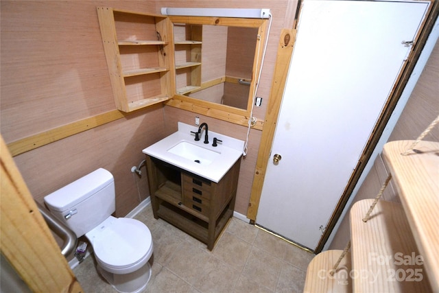 416 E Union St, Marshville, NC 28103 - bathroom featuring vanity and tile patterned flooring