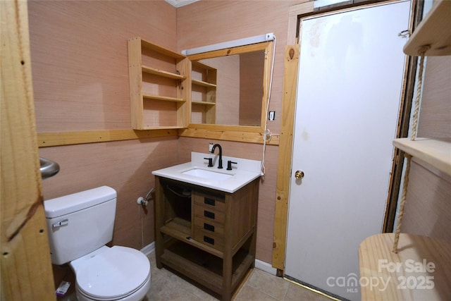 416 E Union St, Marshville, NC 28103 - bathroom with vanity and tile patterned floors