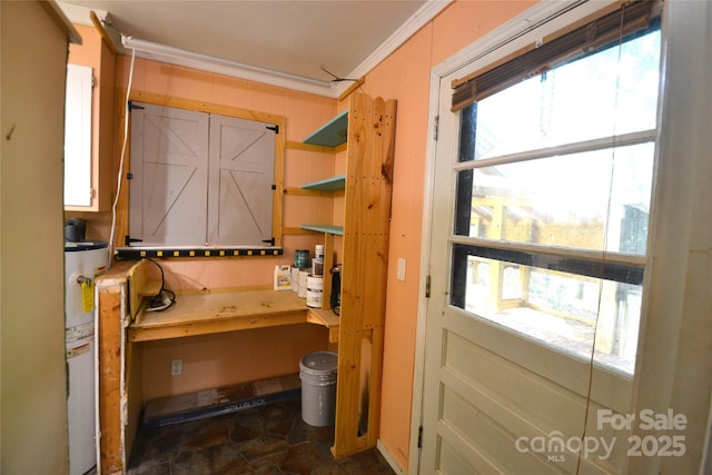 416 E Union St, Marshville, NC 28103 - interior space with water heater