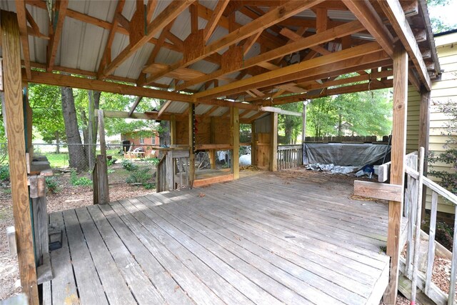 416 E Union St, Marshville, NC 28103 - view of wooden terrace
