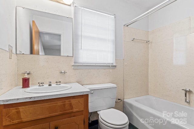 128 Howie St, Mount Holly, NC 28120 - bathroom featuring vanity and shower / bath combination