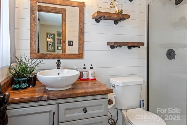 5922 Sullins Rd, Charlotte, NC 28214 - full bath with a stall shower and vanity