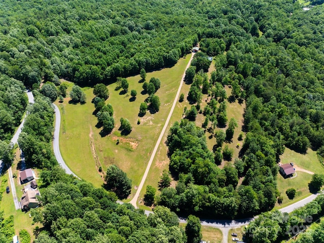 129 Melrose Lake Rd, Saluda, NC 28773 - aerial view of a forest
