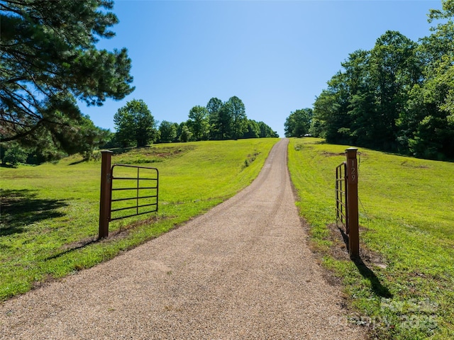 129 Melrose Lake Rd, Saluda, NC 28773 - view of road featuring a view of rural / pastoral area