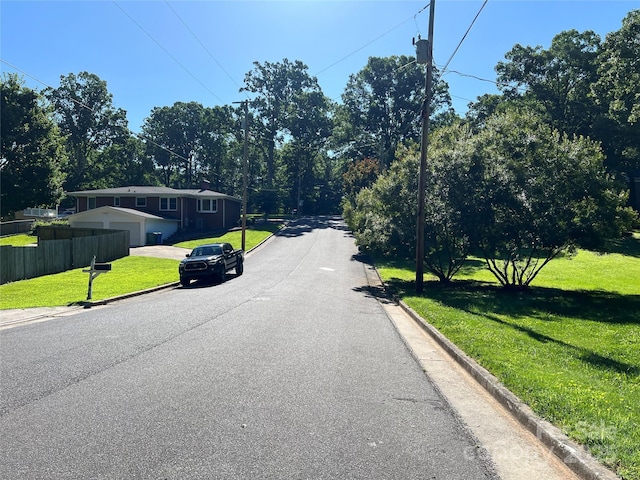 708 E St Unit 8, 9, Albemarle, NC 28001 - view of asphalt road featuring curbs