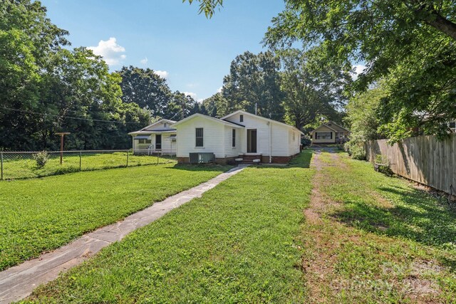 1626 W Park Ave, Albemarle, NC 28001 - view of fenced backyard