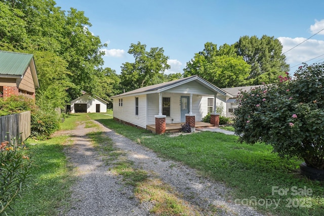 1626 W Park Ave, Albemarle, NC 28001 - bungalow featuring driveway, a porch, and crawl space