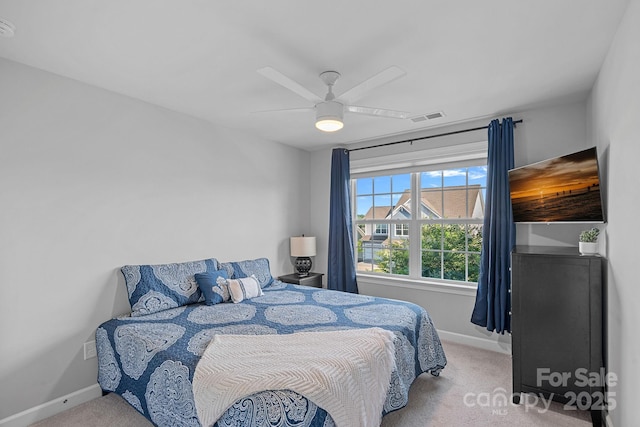 1335 Bryson Gap Dr, Fort Mill, SC 29715 - carpeted bedroom featuring baseboards and ceiling fan