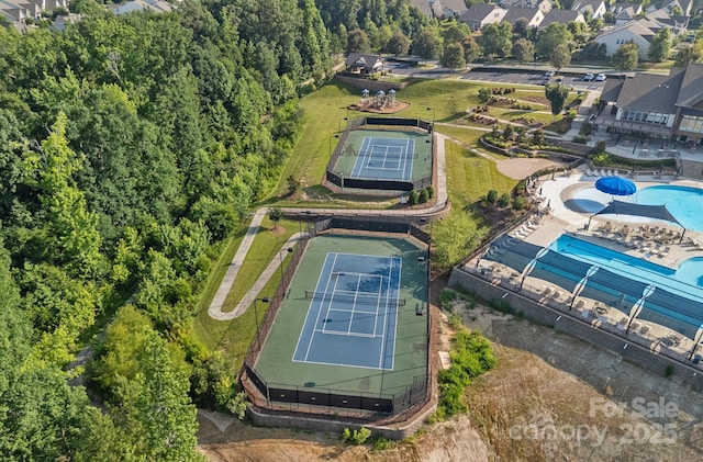 1335 Bryson Gap Dr, Fort Mill, SC 29715 - bird's eye view of a pool