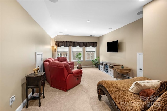 16402 Doves Canyon Ln, Charlotte, NC 28278 - living area with carpet and recessed lighting