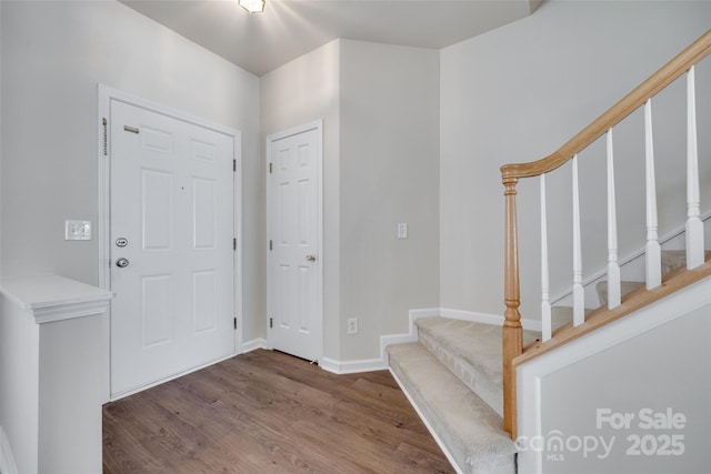 764 Atherton Way, Rock Hill, SC 29730 - entryway with stairway and wood finished floors