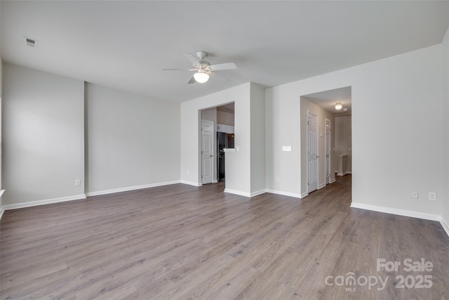 764 Atherton Way, Rock Hill, SC 29730 - spare room featuring ceiling fan and wood finished floors