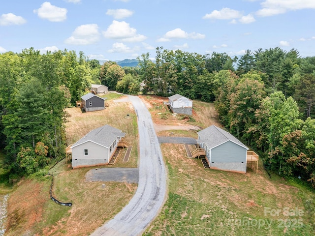 207 Walnut Branch Rd, Weaverville, NC 28787 - view of subject property with a forest