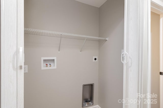 1118 Brookwood Dr, Stanley, NC 28164 - laundry area with hookup for a washing machine and electric dryer hookup