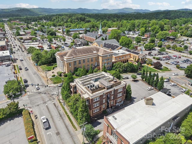 203 6th Ave W Unit 2A, Hendersonville, NC 28739 - aerial view of a mountainous background