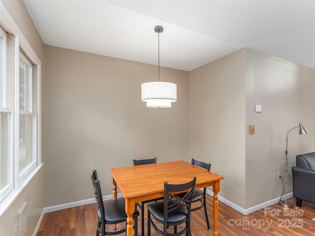 286 Keith Dr, Canton, NC 28716 - dining space featuring baseboards and wood finished floors