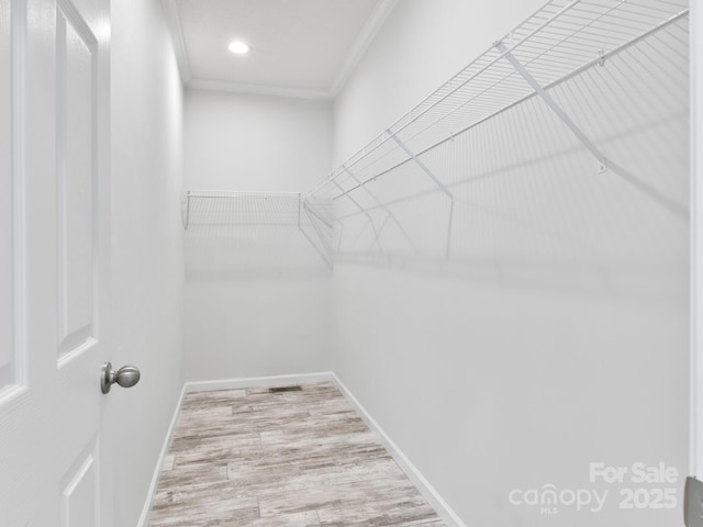 208 Walnut Branch Rd, Weaverville, NC 28787 - walk in closet featuring wood finished floors