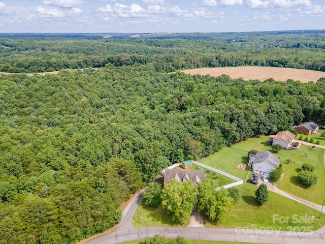 206 Taylor Cir, Granite Falls, NC 28630 - bird's eye view of a forest