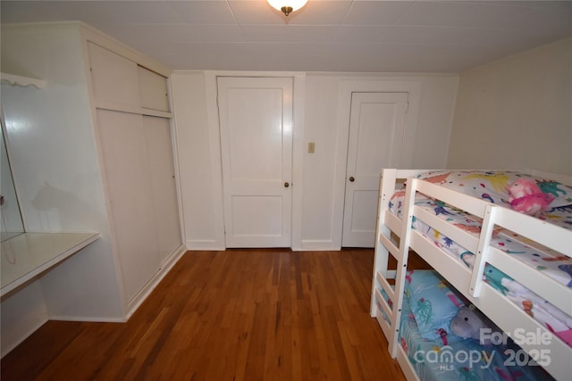 141 Azalea Dr, Connelly Springs, NC 28612 - bedroom with wood finished floors and a closet