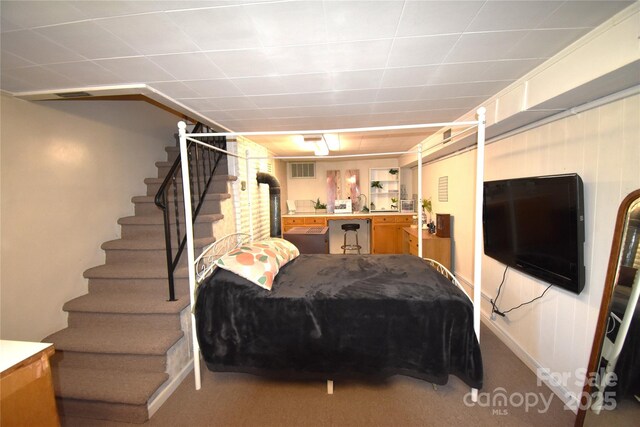 141 Azalea Dr, Connelly Springs, NC 28612 - bedroom with light carpet