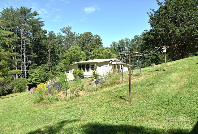 141 Azalea Dr, Connelly Springs, NC 28612 - view of green lawn