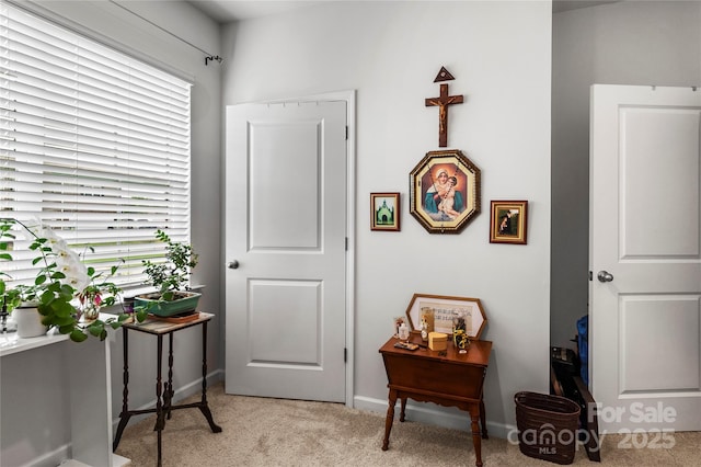 192 Culloden Dr, Mocksville, NC 27028 - living area featuring carpet flooring and healthy amount of natural light