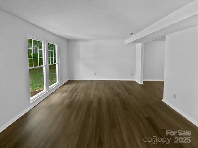 424 Mallard Dr, Pineville, NC 28134 - unfurnished room with dark wood-type flooring