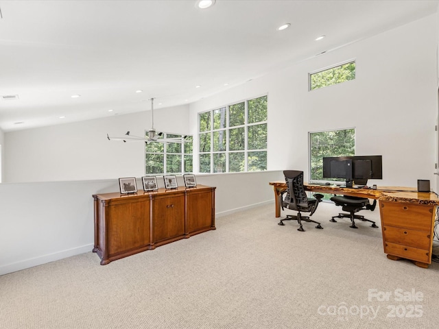 3306 Nancy Creek Rd, Charlotte, NC 28270 - office space featuring light colored carpet and recessed lighting