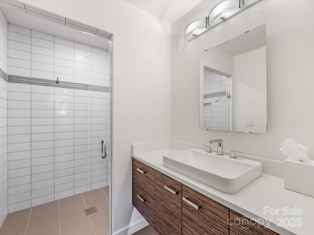 3306 Nancy Creek Rd, Charlotte, NC 28270 - full bath with vanity and a stall shower