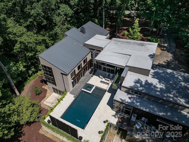 3306 Nancy Creek Rd, Charlotte, NC 28270 - view from above of property