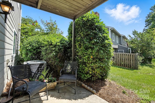 3020 Heathstead Pl Unit A, Charlotte, NC 28210 - view of patio / terrace