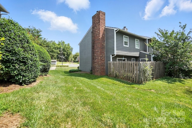 3020 Heathstead Pl Unit A, Charlotte, NC 28210 - view of home's exterior featuring a chimney