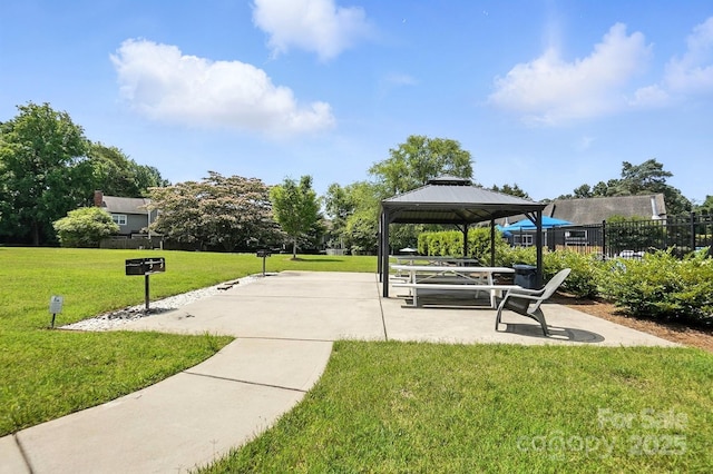3020 Heathstead Pl Unit A, Charlotte, NC 28210 - view of property's community featuring a gazebo