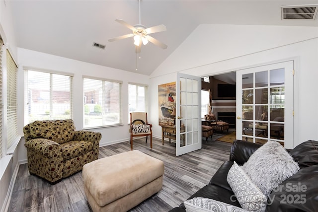 6811 Ledgestone Pl, Charlotte, NC 28227 - sunroom / solarium with vaulted ceiling and plenty of natural light
