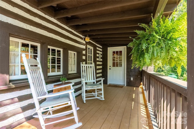 225 Wilderness Rd, Tryon, NC 28782 - view of deck