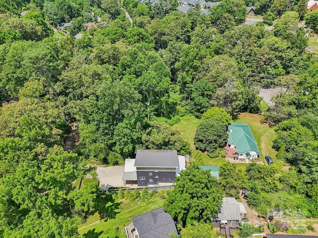 84 W St, Weaverville, NC 28787 - drone / aerial view of a forest