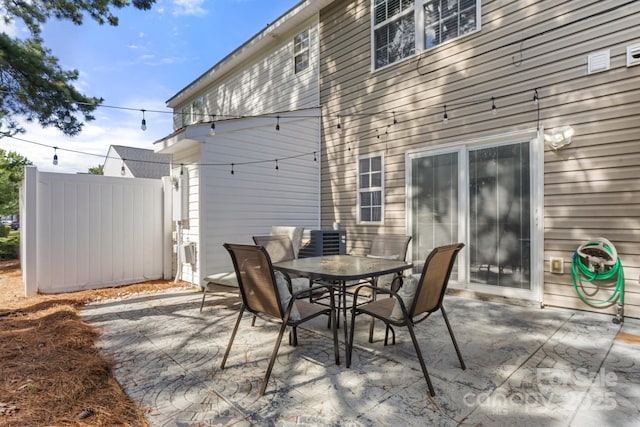 11023 Kinston Ridge Pl, Charlotte, NC 28273 - view of patio / terrace featuring outdoor dining area