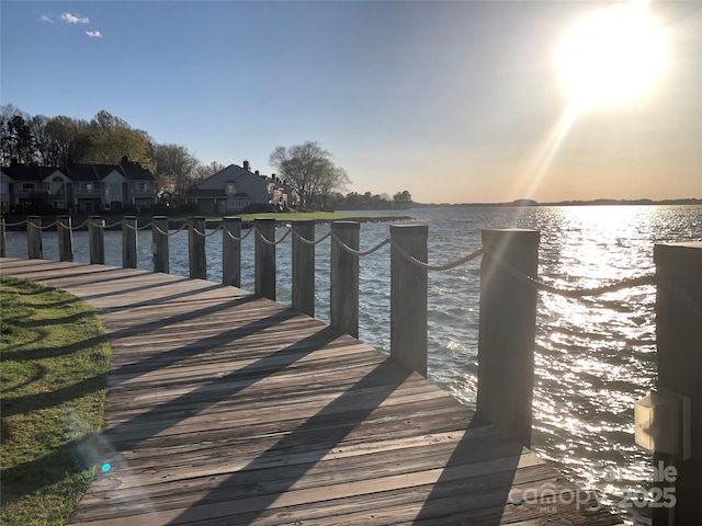 17431 Tuscany Ln, Cornelius, NC 28031 - dock with a water view