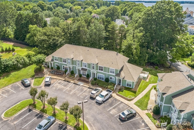 17431 Tuscany Ln, Cornelius, NC 28031 - drone / aerial view of a nearby body of water
