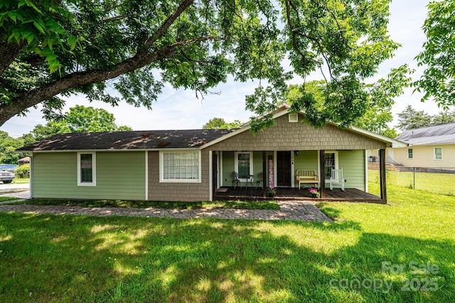 166 Duke St, Granite Falls, NC 28630 - view of front of property featuring covered porch