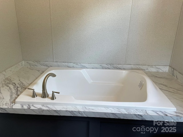 4172 Tallent Rd, Morganton, NC 28655 - full bathroom featuring a garden tub