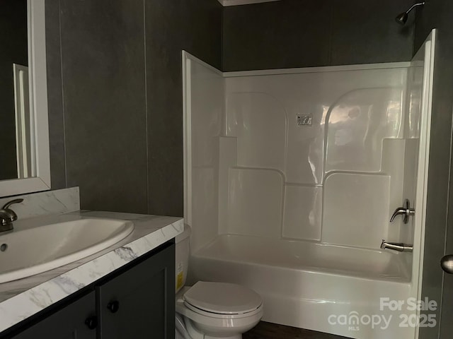 4172 Tallent Rd, Morganton, NC 28655 - bathroom with vanity and  shower combination