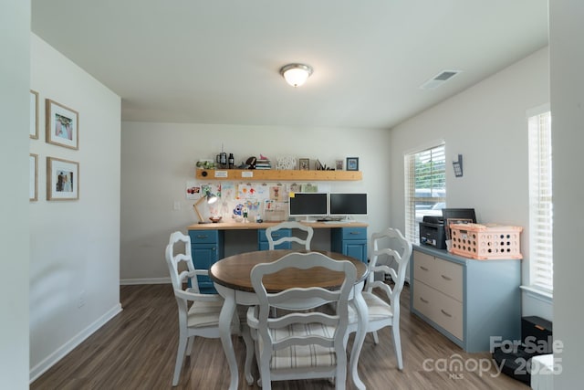 1736 Rhynes Trl, Rock Hill, SC 29732 - dining room with wood finished floors and baseboards