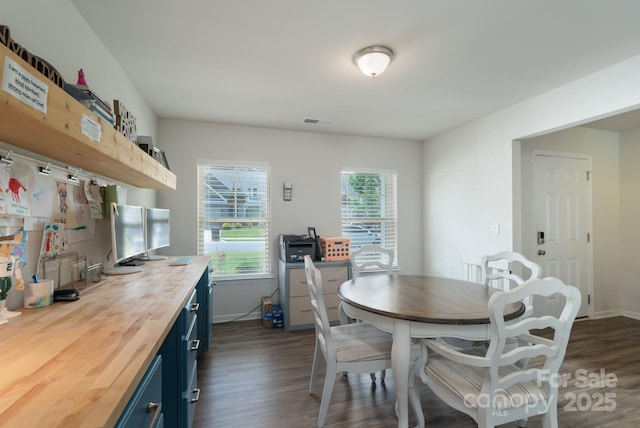 1736 Rhynes Trl, Rock Hill, SC 29732 - dining space with dark wood-style floors