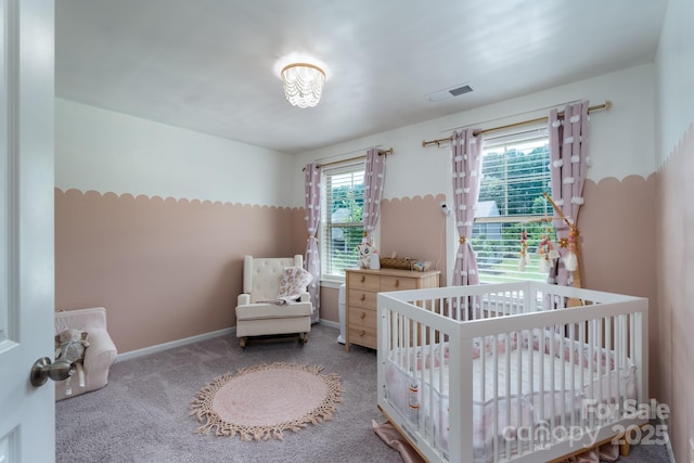 1736 Rhynes Trl, Rock Hill, SC 29732 - bedroom with a crib and carpet