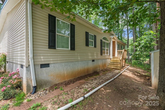 27 Sage Way, Clyde, NC 28721 - view of property exterior featuring crawl space